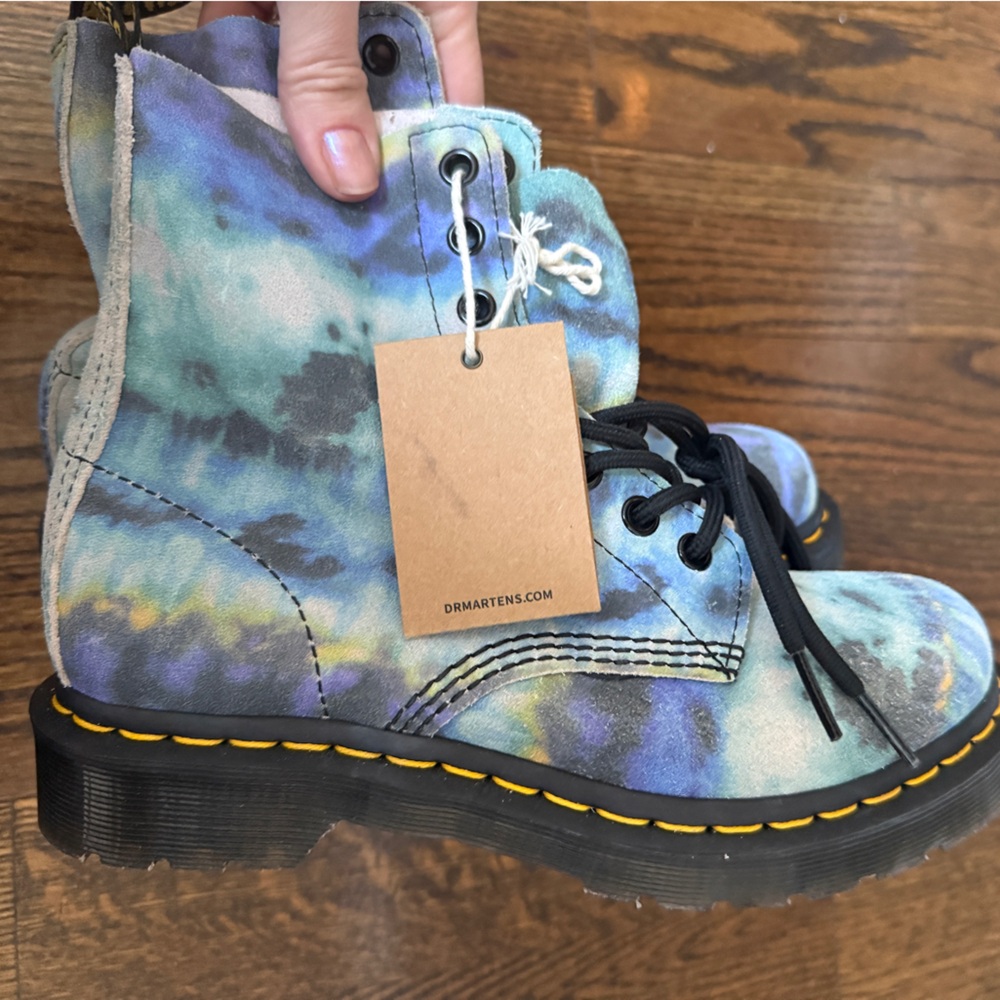 Dr. Martens 1460 Pascal Leather Lace Up Boot Sz 6 - Picture 5 of 6